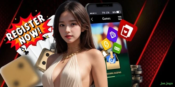 Aplicativo móvel jaejogo para iOS e Android